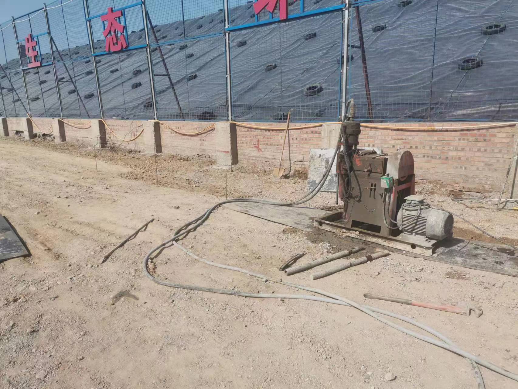 沙湖原种场双液注浆